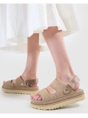 🐏Size 6 - NWT: UGG - Women's Goldenstar Glide Sandals